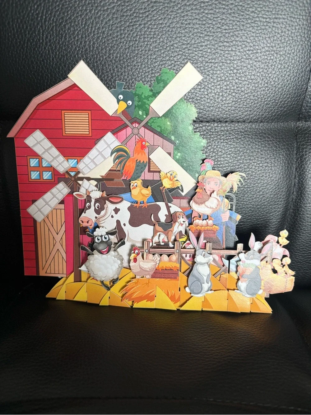N/A colorful farm